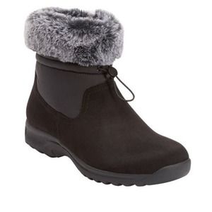 Comfortview Women's Wide Width The Emeline Weather Boot 9.5 W  NWOT